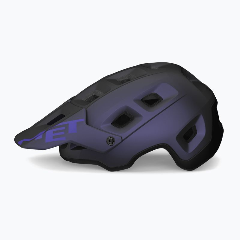 MET bike helmet Terranova deep purple matt 3