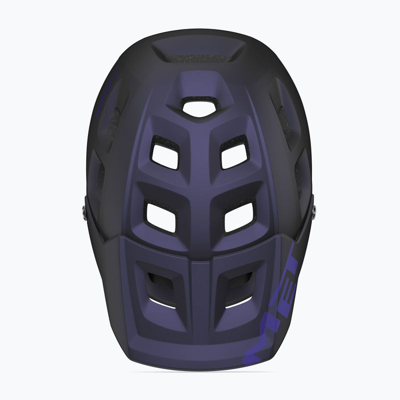 MET bike helmet Terranova deep purple matt 5