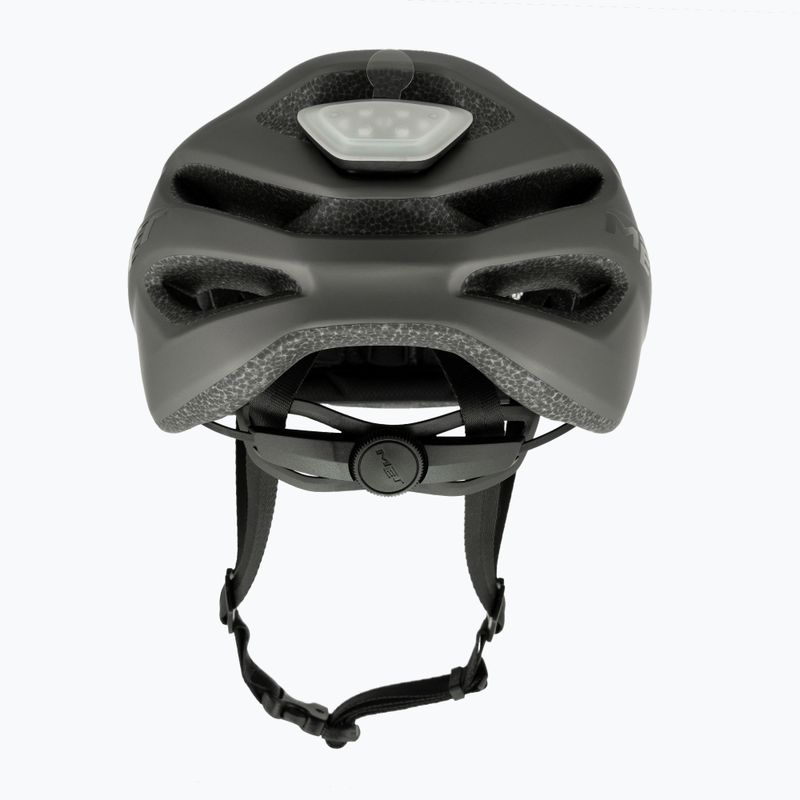 MET Crossover titanium matt bicycle helmet 3