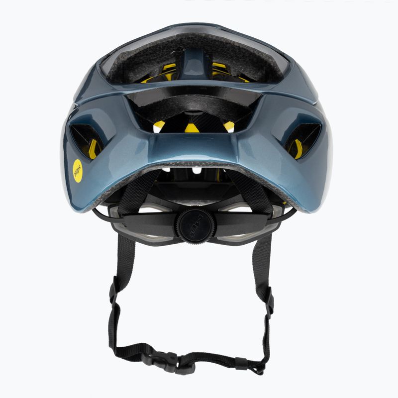 MET bicycle helmet Rivale II Mips navy/silver matt 3