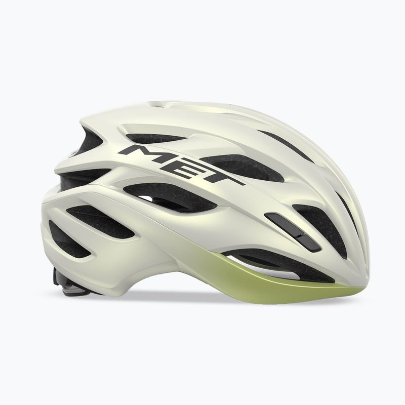MET Estro Mips vanilla ice/lime matt bicycle helmet 2