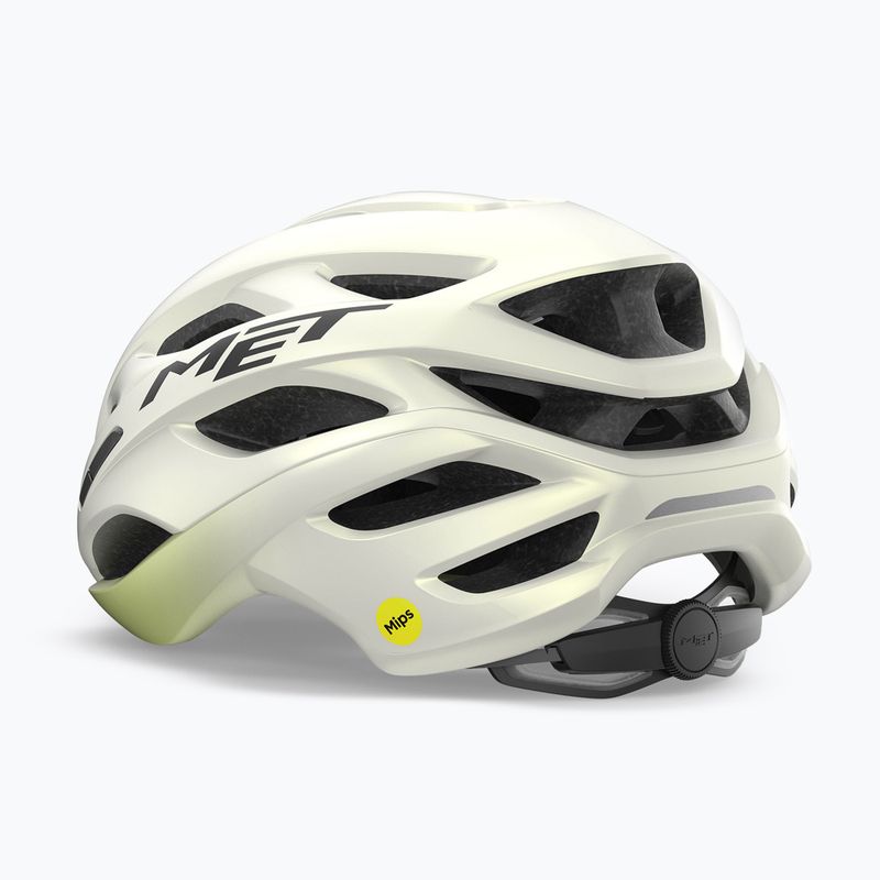 MET Estro Mips vanilla ice/lime matt bicycle helmet 3