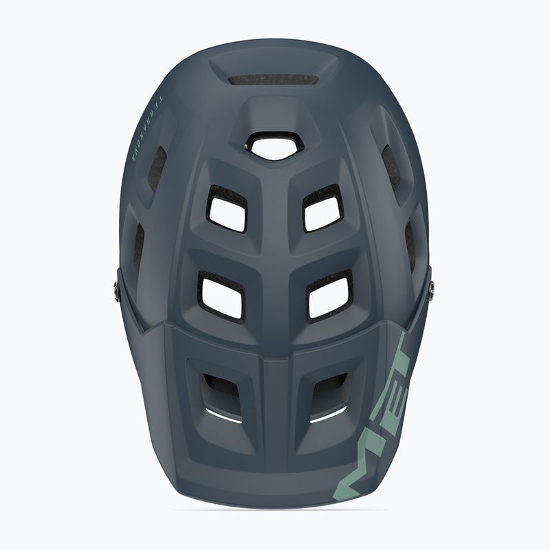MET bike helmet Terranova midnight matt 4