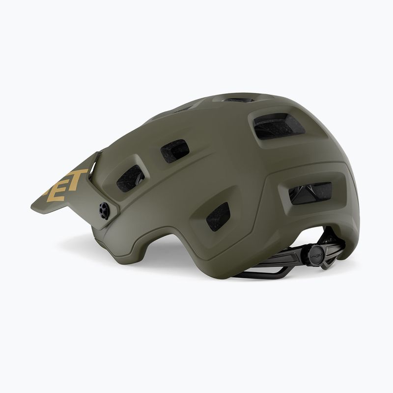 MET bike helmet Terranova dark olive matt 3