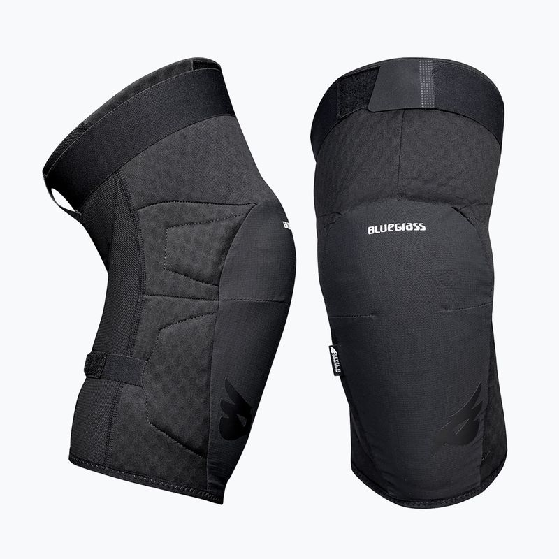 Bluegrass Arto black bicycle knee protectors