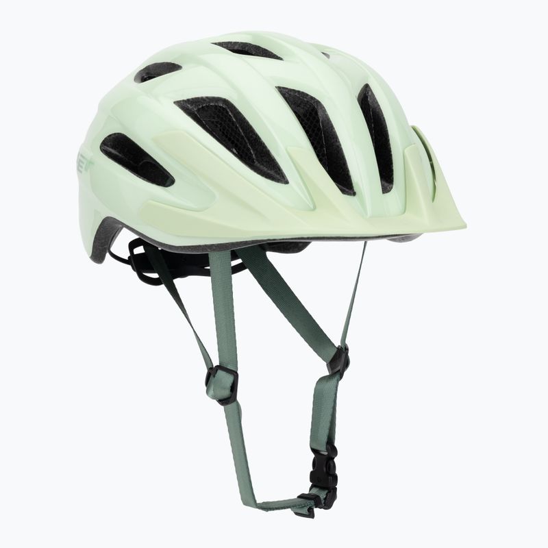 Bike helmet MET Crossover mint glossy