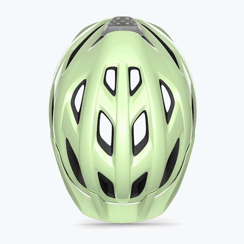 Bike helmet MET Crossover mint glossy 4