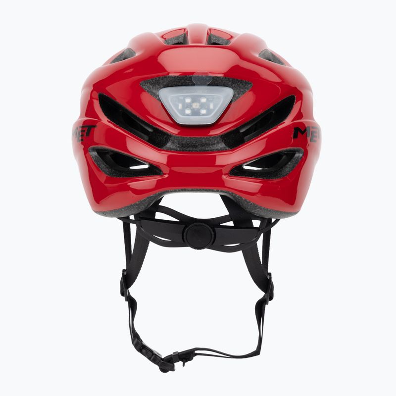 Bike helmet MET Crossover red matt 4