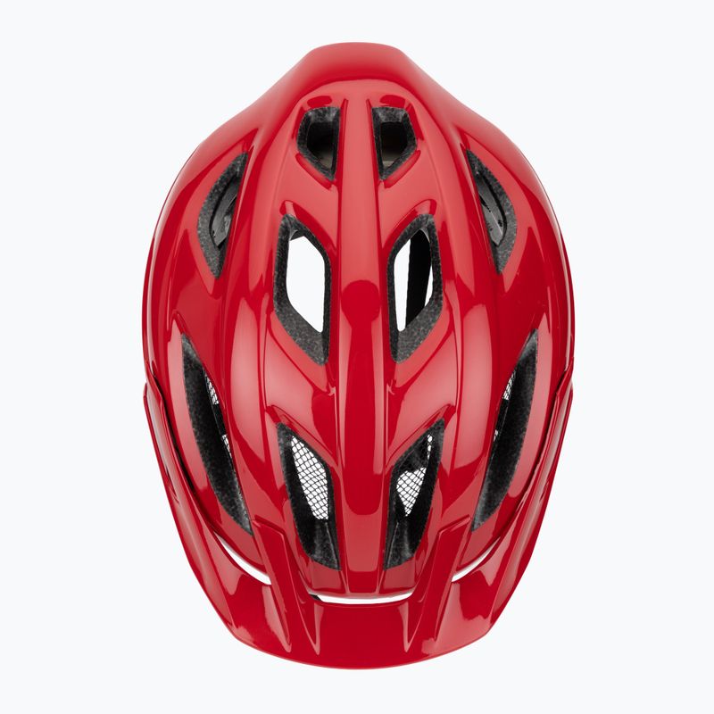 Bike helmet MET Crossover red matt 6