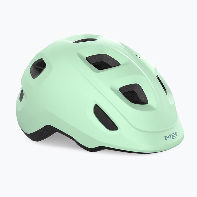 Children's bike helmet MET Hooray dusted green matt 3