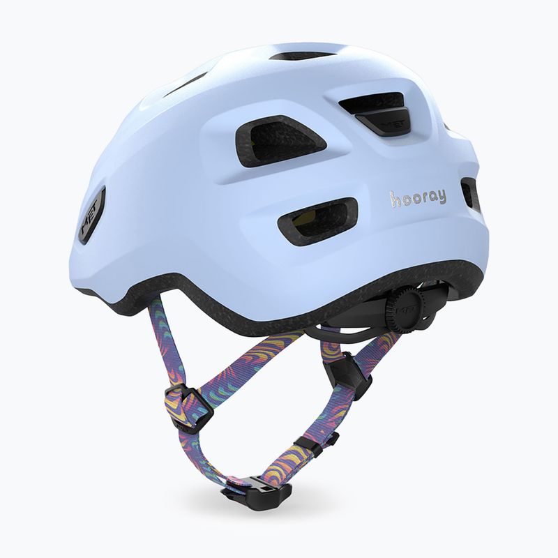 Children's bike helmet MET Hooray lilac matt 2