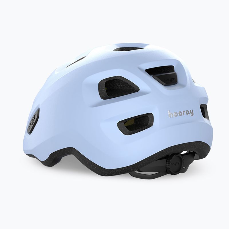 Children's bike helmet MET Hooray lilac matt 5