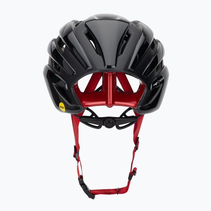 Bike helmet MET Trenta Mips black/red glossy 4