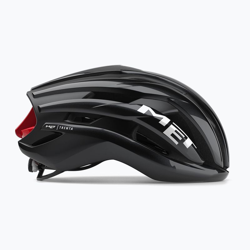Bike helmet MET Trenta Mips black/red glossy 4