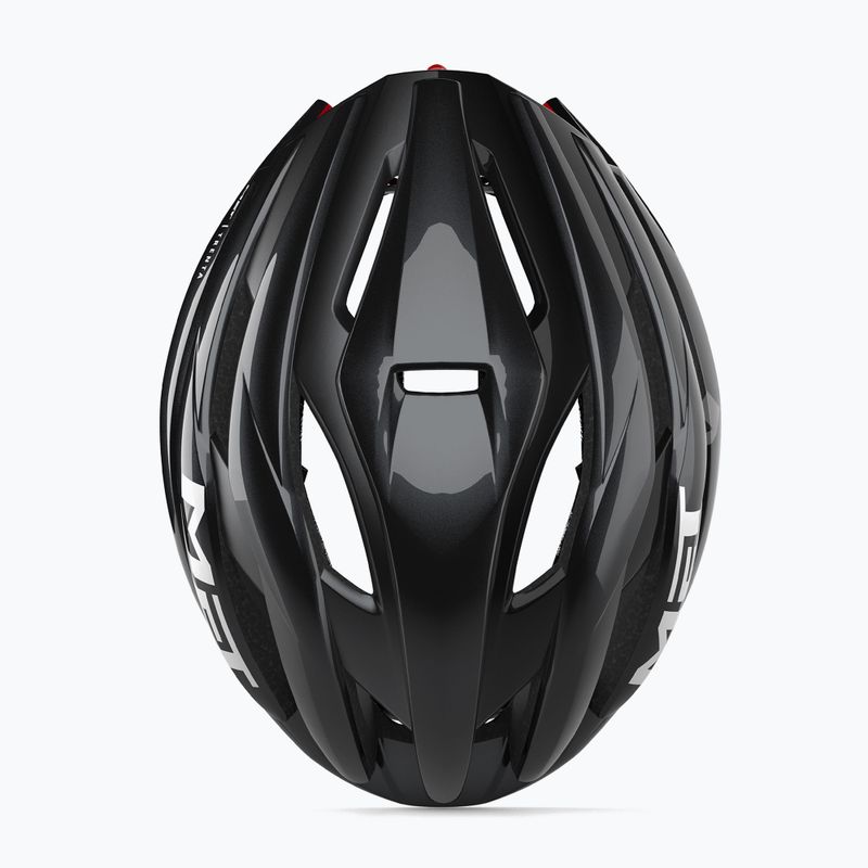 Bike helmet MET Trenta Mips black/red glossy 5