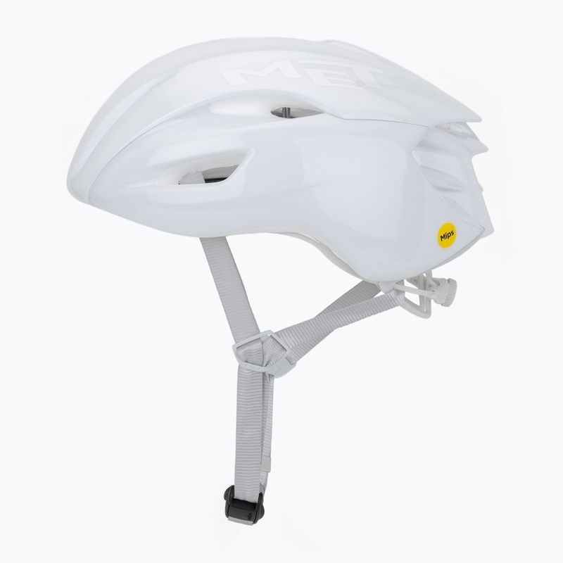 Bike helmet MET Manta MIPS absolute white le 3