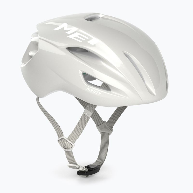 Bike helmet MET Manta MIPS absolute white le