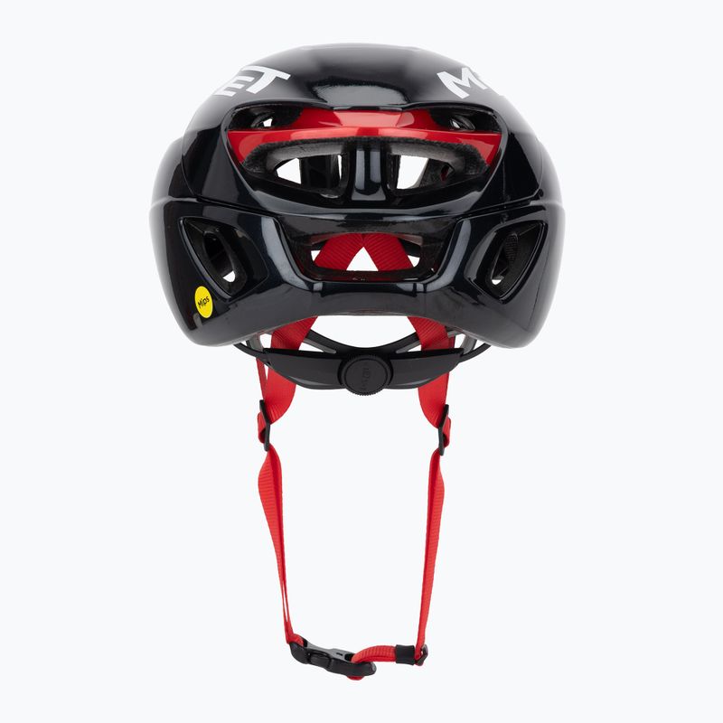 Bike helmet MET Rivale II Mips black/red glossy 4