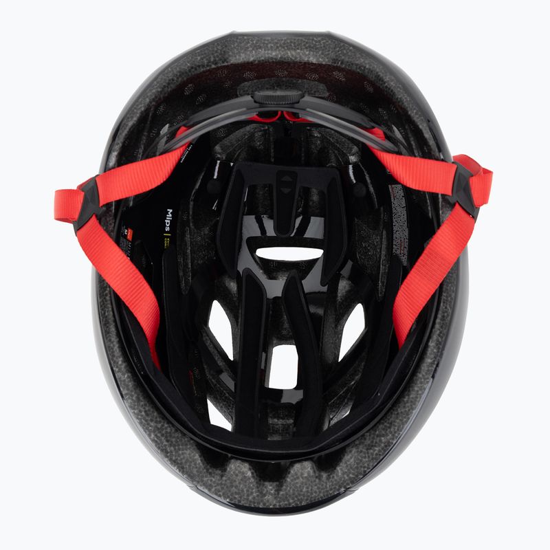 Bike helmet MET Rivale II Mips black/red glossy 5