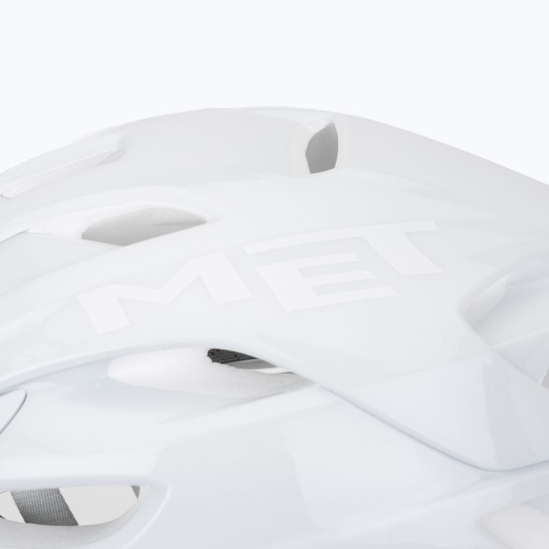Bike helmet MET Rivale II Mips absolute white le 7