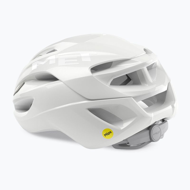 Bike helmet MET Rivale II Mips absolute white le 3