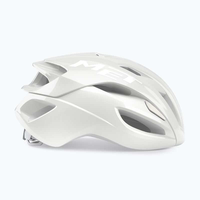 Bike helmet MET Rivale II Mips absolute white le 4