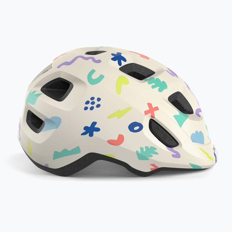 Children's bike helmet MET Hooray icons matt 4