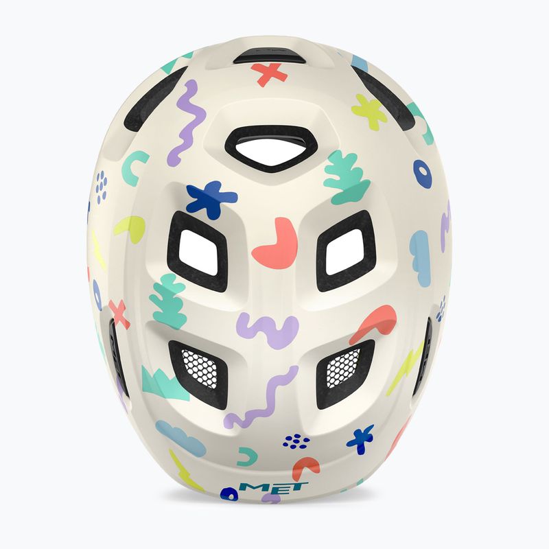 Children's bike helmet MET Hooray icons matt 5
