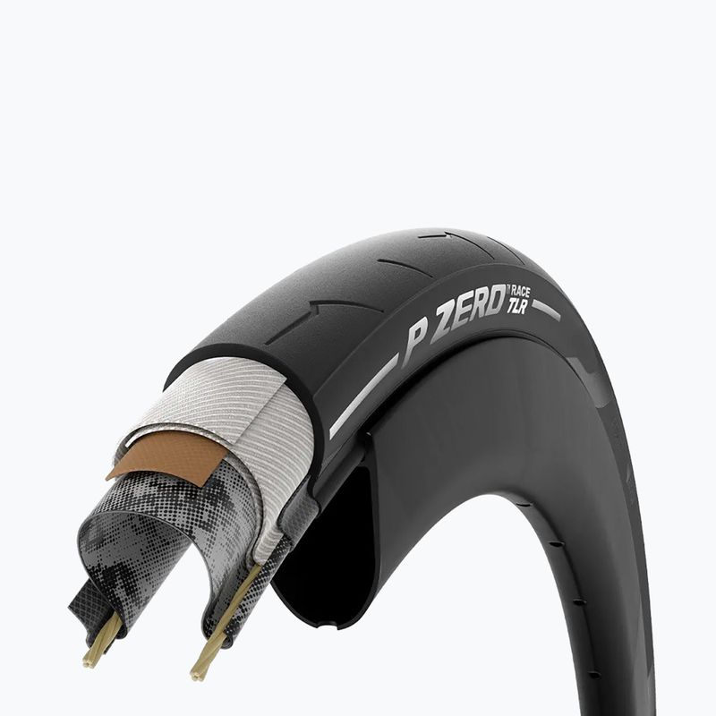 Pirelli P Zero Race TLR SpeedCore black bicycle tyre 2