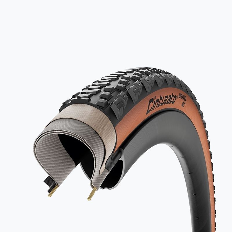Pirelli Cinturato Gravel RC Classic 700 x 45C black/brown bicycle tyre 2