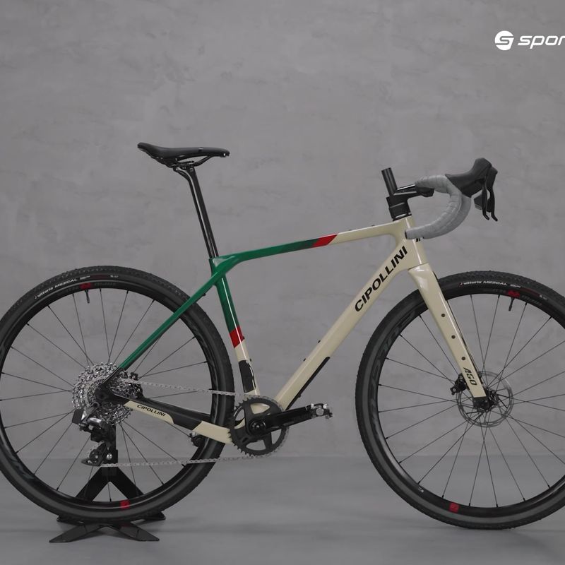 Gravel bike Cipollini AGO O60FI SGRS23 beige-green M0012MC123AGO_DB O60FI 7