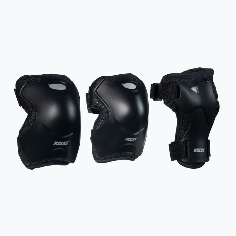 Roces Adult Super 3 Pack Protector Set 001 black 301275