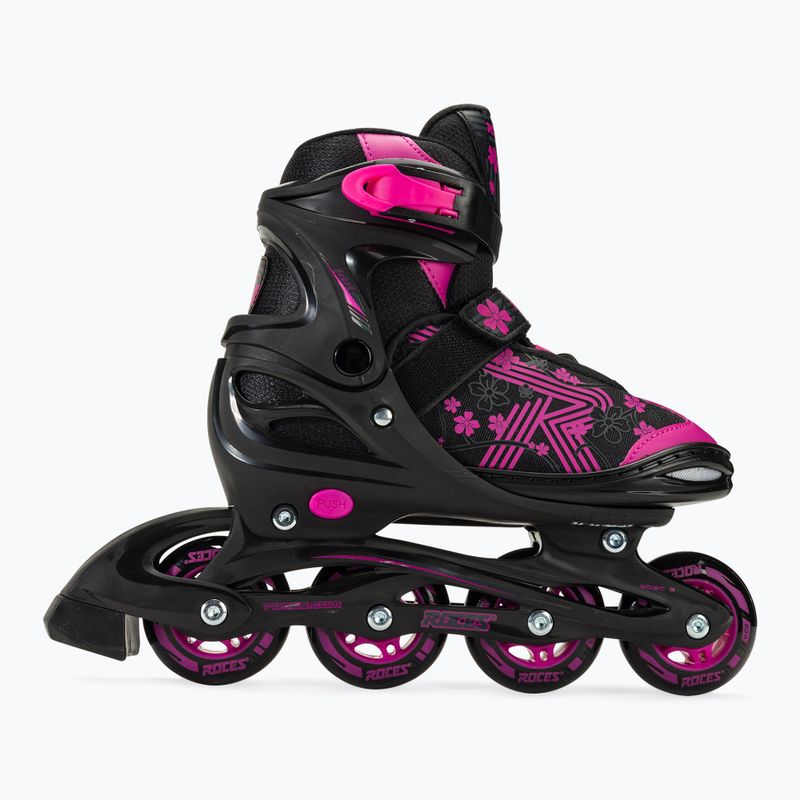 Roces Jokey 3.0 children's roller skates black/pink 6