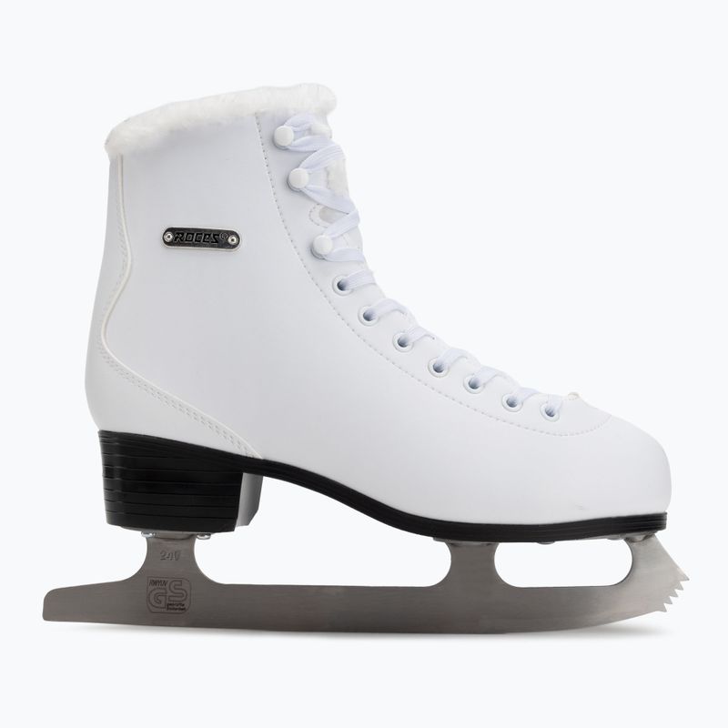 Roces Paradise Eco-Fur white figure skates 450704 2