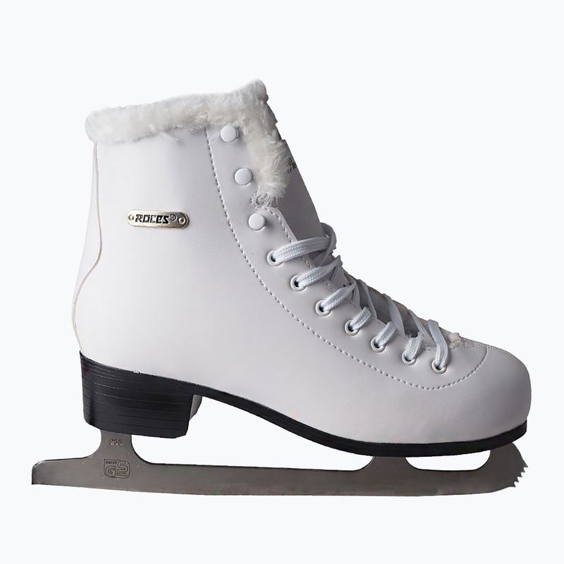 Roces Paradise Eco-Fur white figure skates 450704 10