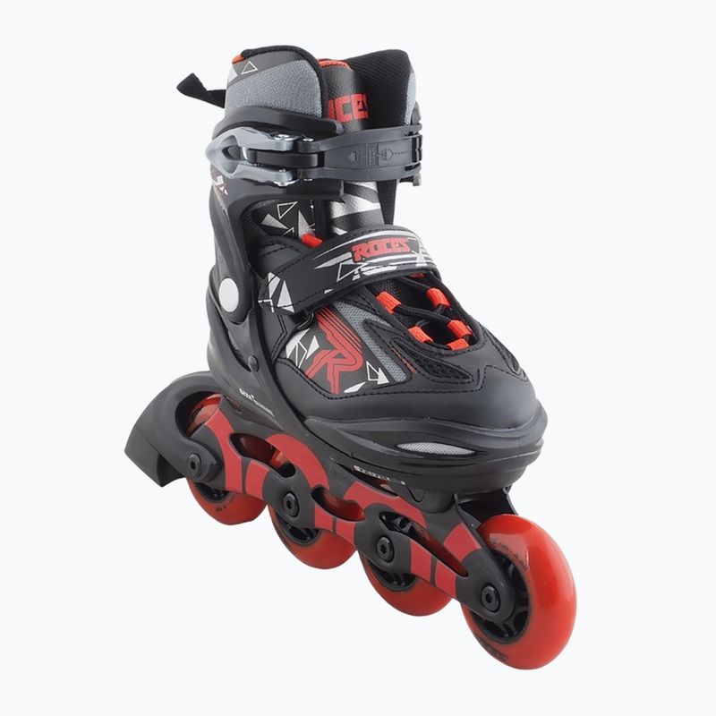 Roces Moody Boy TIF children's roller skates black/sport red 9