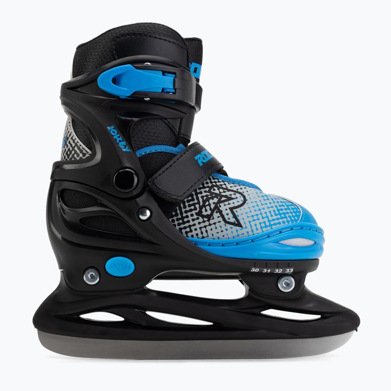Children's skates Roces Jokey Ice X black/astro blue 2