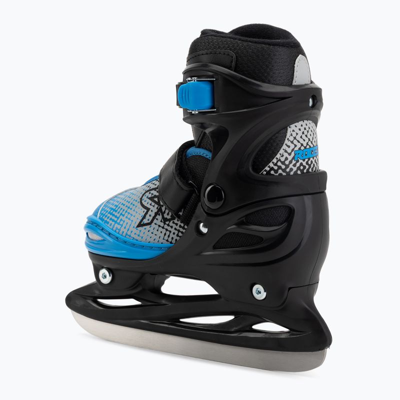 Children's skates Roces Jokey Ice X black/astro blue 3