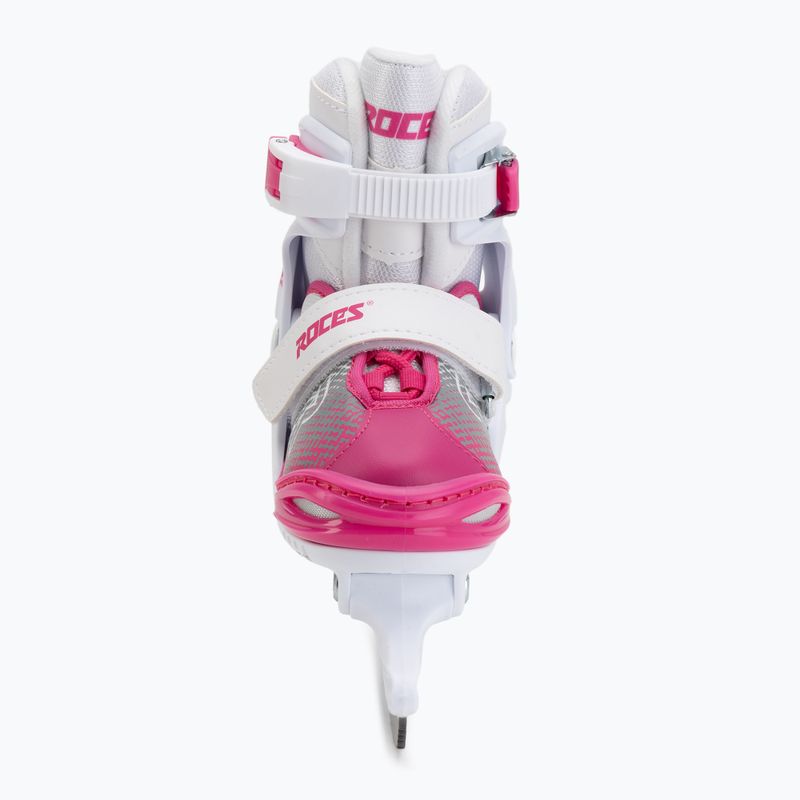 Children's skates Roces Jokey Ice X white/pink 4