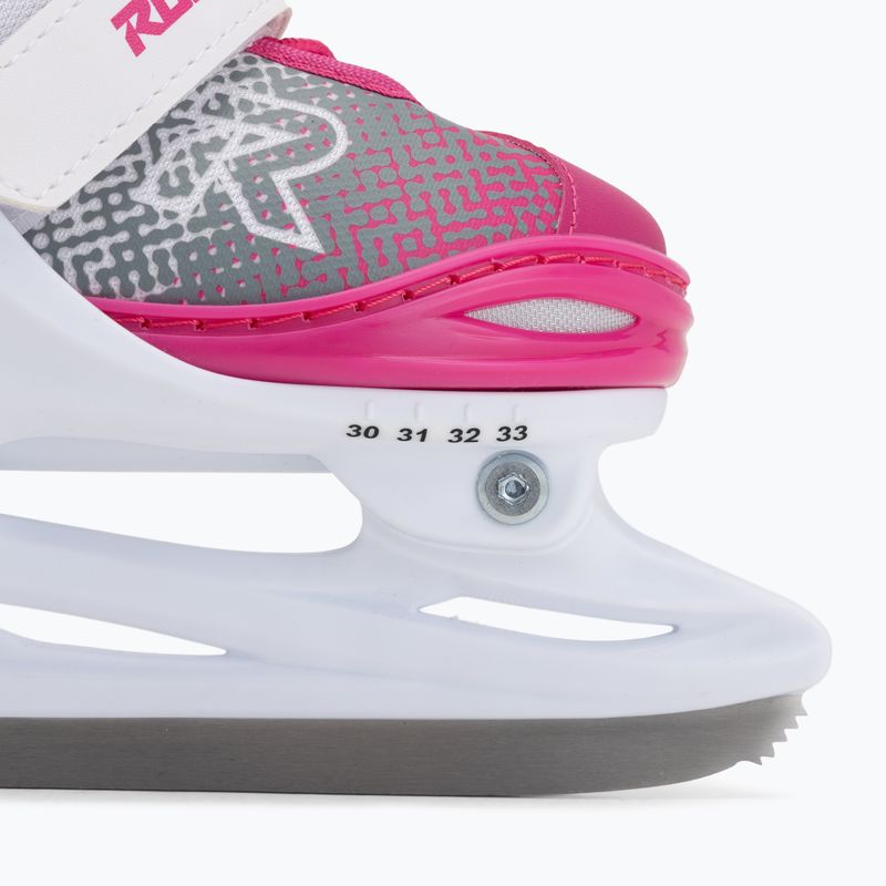 Children's skates Roces Jokey Ice X white/pink 7