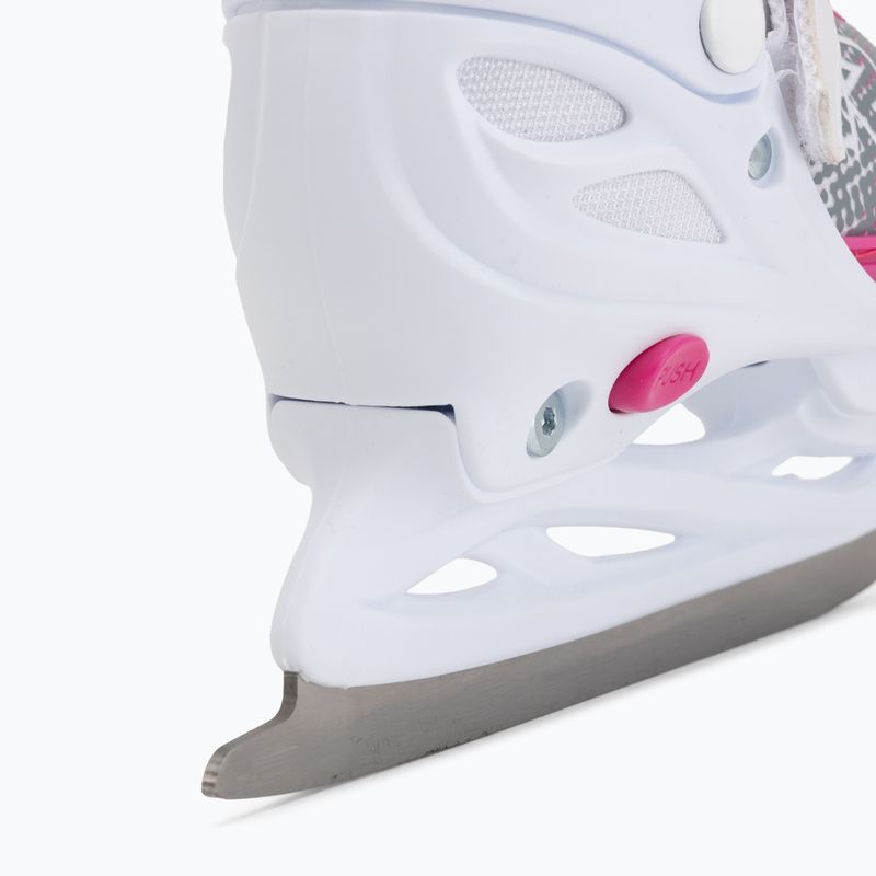 Children's skates Roces Jokey Ice X white/pink 8