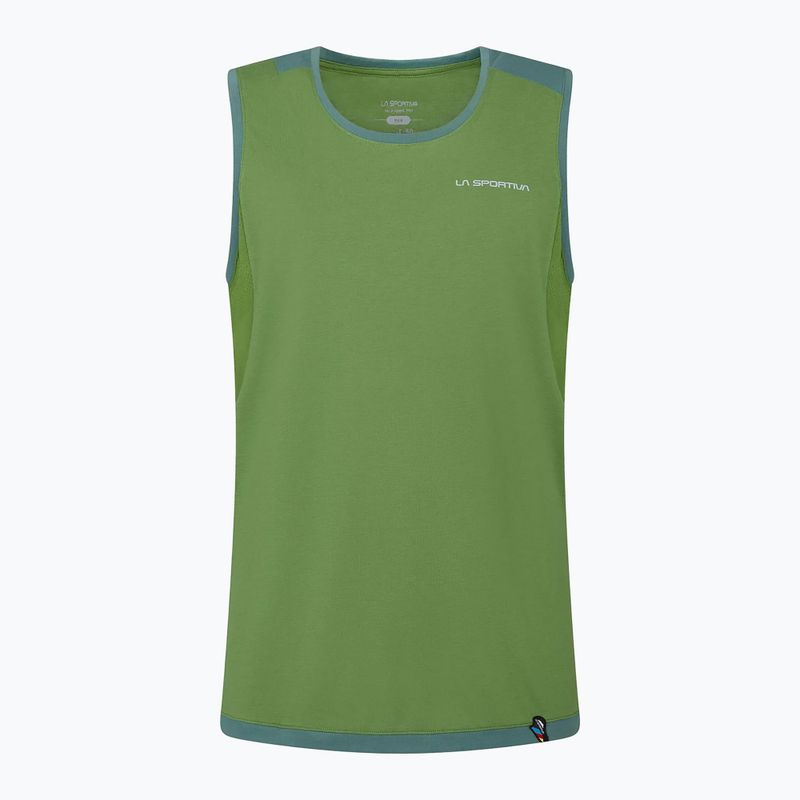 La Sportiva men's climbing t-shirt Crimp Tank green N86718714