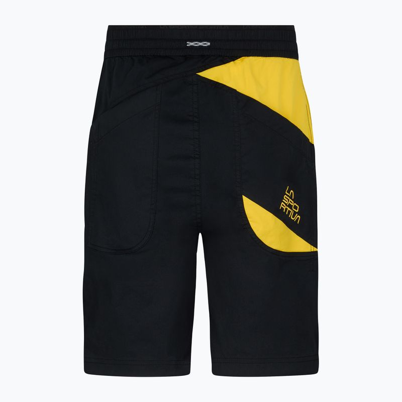 La Sportiva Bleauser men's climbing shorts black N62999100 2