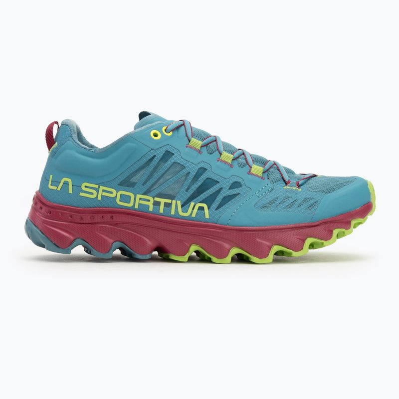 La Sportiva women's running shoe Helios III topaz/red plum 2
