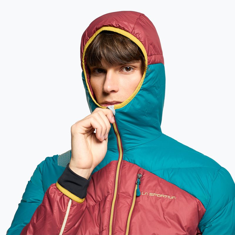 La Sportiva men's down jacket Deimos Down red L51320635 4