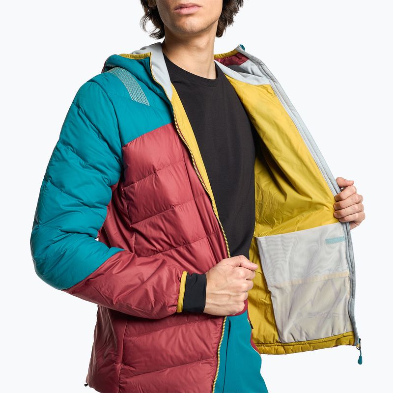 La Sportiva men's down jacket Deimos Down red L51320635 6
