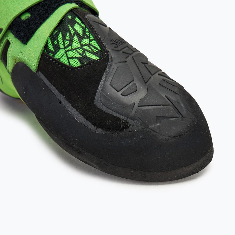 La Sportiva Skwama Vegan black/flash green men's climbing shoe 6