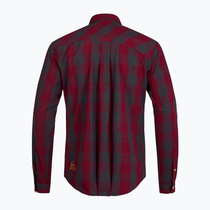 La Sportiva men's shirt Andes carbon/hawaiian sun 2