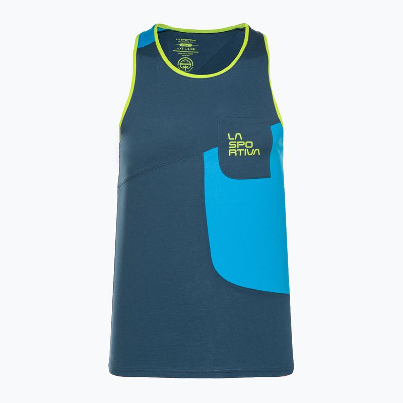 Men's climbing shirt La Sportiva Dude Tank blue N43639637