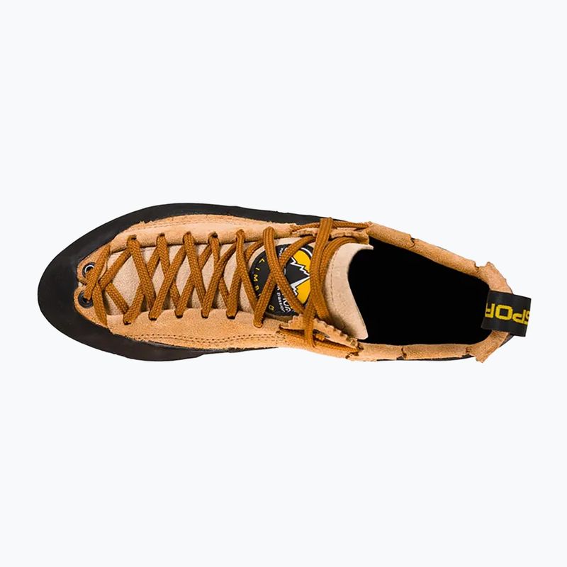 La Sportiva men's climbing shoes Mythos brown/black 230TE 14